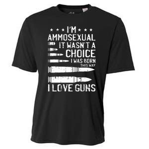 Ammosexual Bullets Love Pro Gun Lover Cool Enthusiast Gifts Cooling Performance Crew T-Shirt