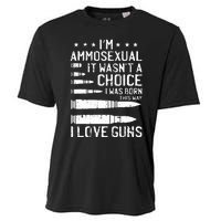 Ammosexual Bullets Love Pro Gun Lover Cool Enthusiast Gifts Cooling Performance Crew T-Shirt