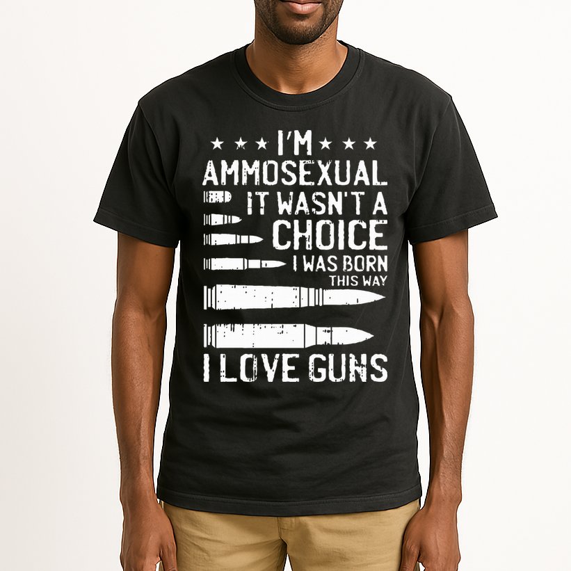 Ammosexual Bullets Love Pro Gun Lover Cool Enthusiast Gifts Tall T-Shirt