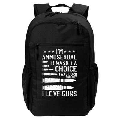 Ammosexual Bullets Love Pro Gun Lover Cool Enthusiast Gifts Backpack