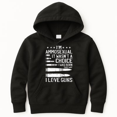 Ammosexual Bullets Love Pro Gun Lover Cool Enthusiast Gifts Kids Hoodie