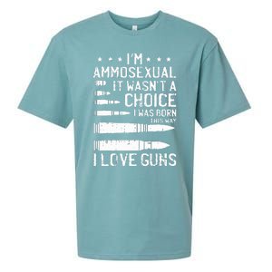 Ammosexual Bullets Love Pro Gun Lover Cool Enthusiast Gifts Sueded Cloud Jersey T-Shirt