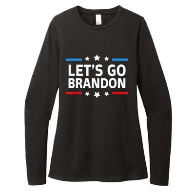 Anti Biden Let's Go Brandon For And Wo Chant Meme Womens CVC Long Sleeve Shirt