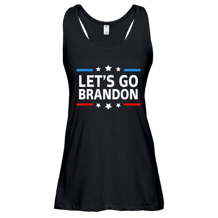 Anti Biden Let's Go Brandon For And Wo Chant Meme Ladies Essential Flowy Tank