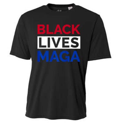 America Black Lives Maga Cooling Performance Crew T-Shirt