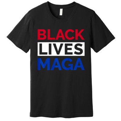 America Black Lives Maga Premium T-Shirt