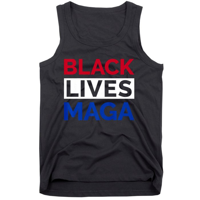 America Black Lives Maga Tank Top