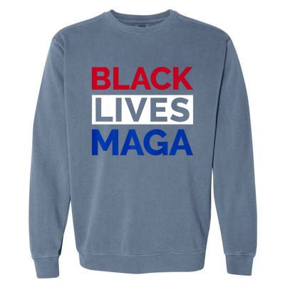 America Black Lives Maga Garment-Dyed Sweatshirt