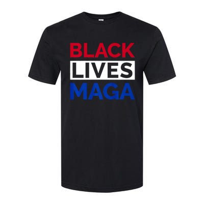 America Black Lives Maga Softstyle® CVC T-Shirt