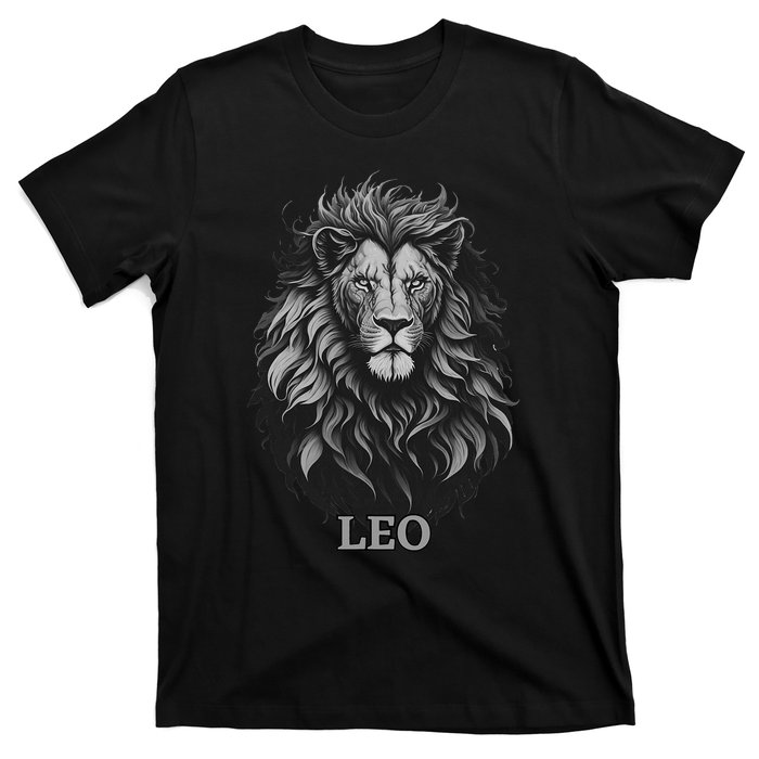 August Birthday Leo Lion Pride Graphic Zodiac T-Shirt