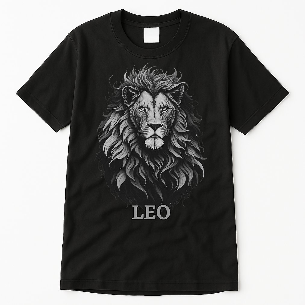 August Birthday Leo Lion Pride Graphic Zodiac Tall T-Shirt