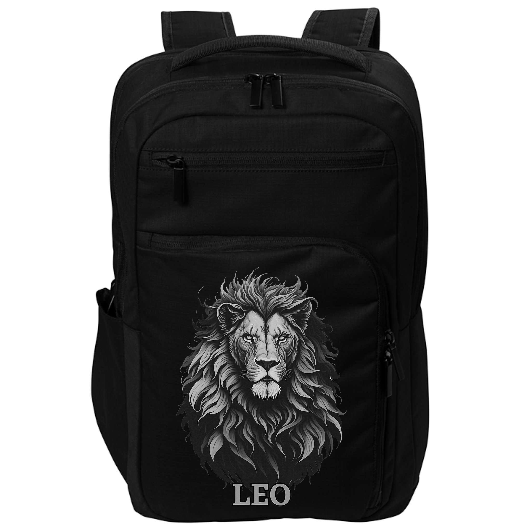 August Birthday Leo Lion Pride Graphic Zodiac Impact Tech Backpack