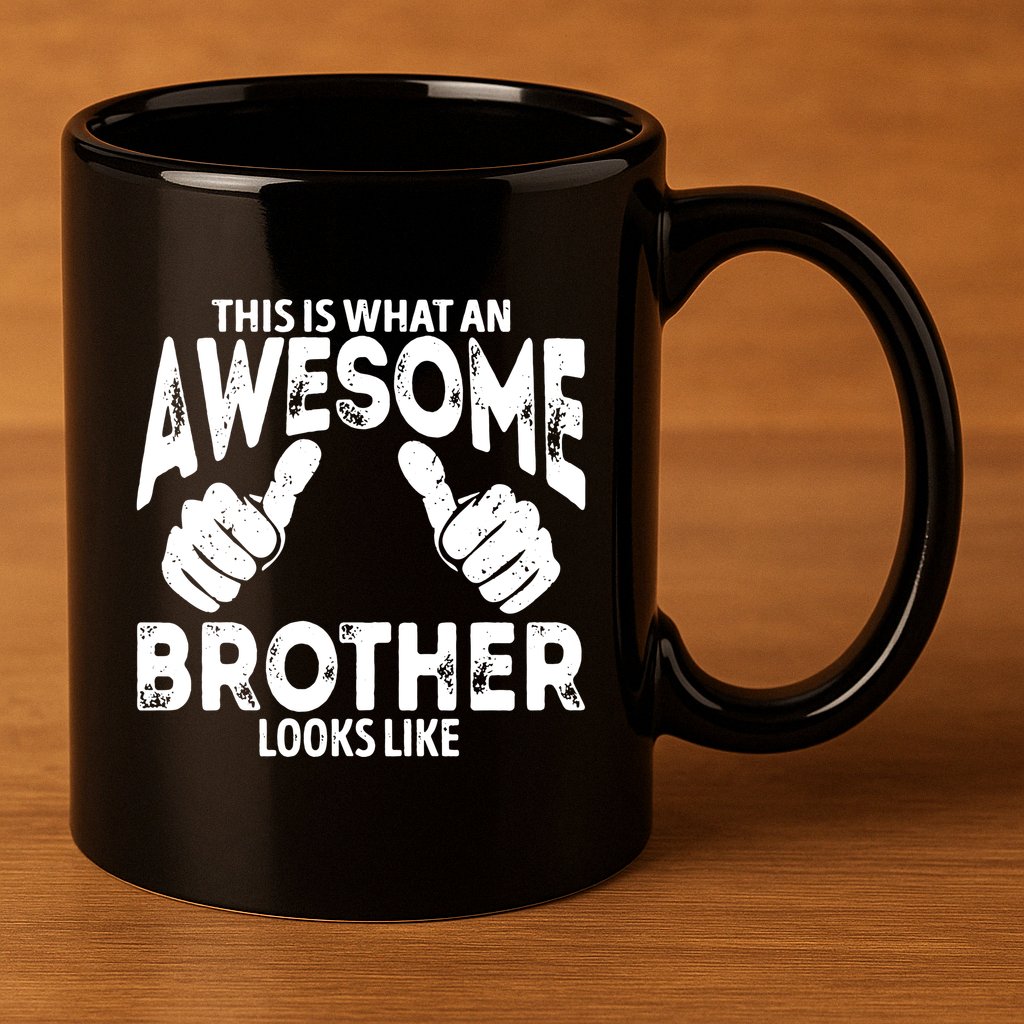 Awesome Brother Looks Like 11oz C Handle Ceramic Mug