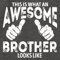 Awesome Brother Looks Like Vector Backpack