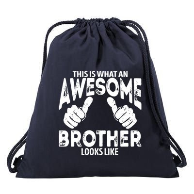 Awesome Brother Looks Like Drawstring Bag