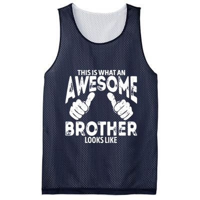 Awesome Brother Looks Like Mesh Reversible Basketball Jersey Tank