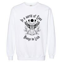 Always Be Lilith Pagan Goddess Never Eve Occult Witchy Garment-Dyed Sweatshirt