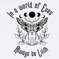 Always Be Lilith Pagan Goddess Never Eve Occult Witchy Sustainable Bucket Hat