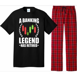 A Banking Legend Has Retired Retiret Banker Gift Pajama Set