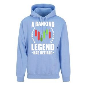 A Banking Legend Has Retired Retiret Banker Gift Unisex Surf Hoodie