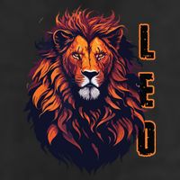 August Birthday Leo Lion Pride Graphic Zodiac 7 Panel Mesh Trucker Snapback Hat