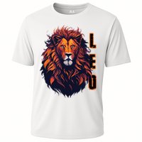 August Birthday Leo Lion Pride Graphic Zodiac Cooling Performance Crew T-Shirt