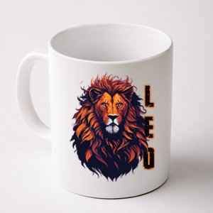 August Birthday Leo Lion Pride Graphic Zodiac Coffee Mug