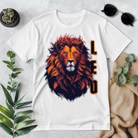 August Birthday Leo Lion Pride Graphic Zodiac Premium T-Shirt