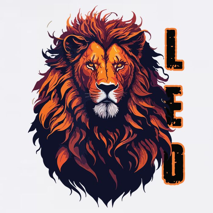 August Birthday Leo Lion Pride Graphic Zodiac Wool Snapback Cap