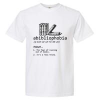 Abibliophobia Book Lover Vintage Reader Bookworm Bibliophile Garment-Dyed Heavyweight T-Shirt