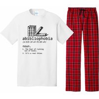 Abibliophobia Book Lover Vintage Reader Bookworm Bibliophile Pajama Set