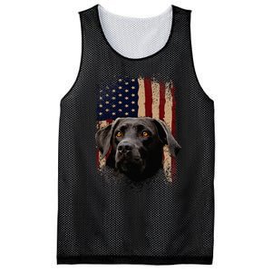 American Black Labrador USA Flag Lab Owner Mesh Reversible Basketball Jersey Tank