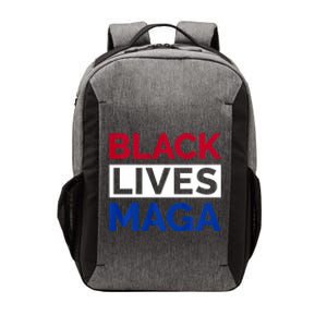 America Black Lives Trump Maga Vector Backpack