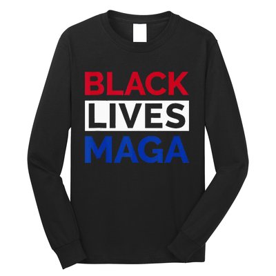 America Black Lives Maga Long Sleeve Shirt