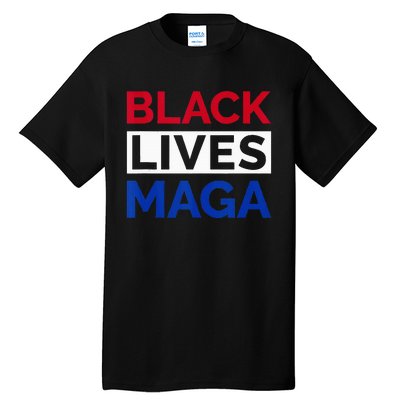 America Black Lives Maga Tall T-Shirt