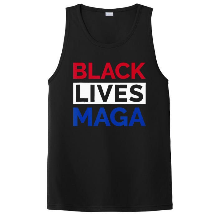 America Black Lives Maga PosiCharge Competitor Tank