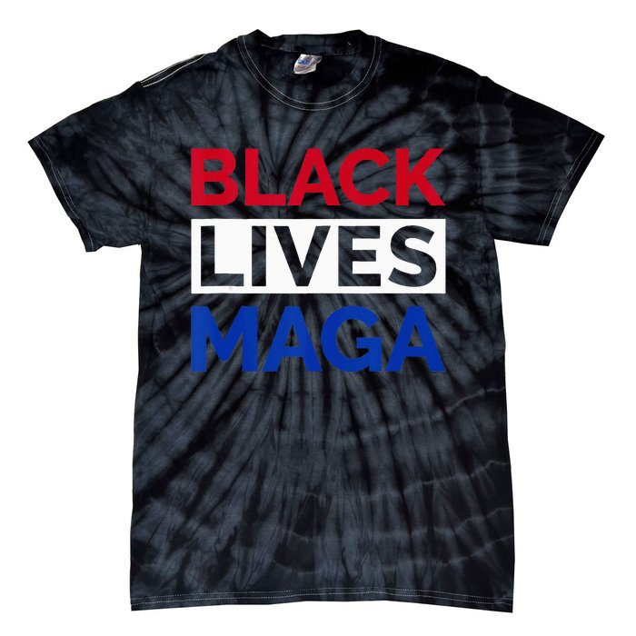 America Black Lives Maga Tie-Dye T-Shirt