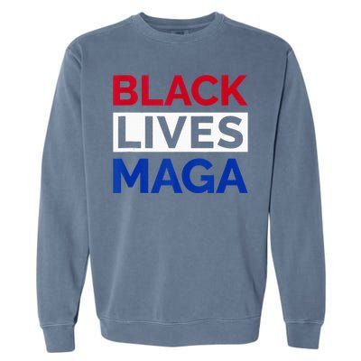 America Black Lives Maga Garment-Dyed Sweatshirt