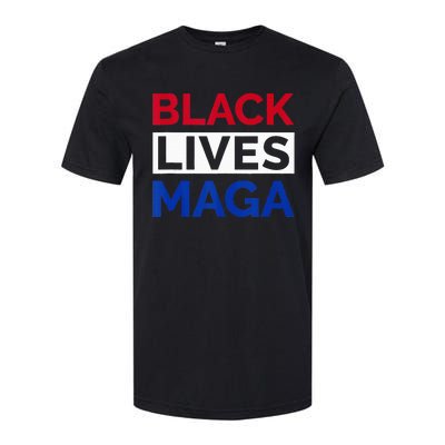 America Black Lives Maga Softstyle CVC T-Shirt