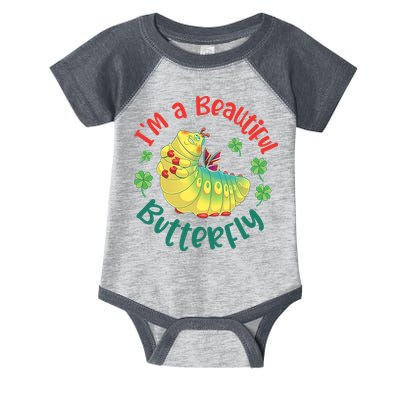 A Bug Life I'm A Beautiful Butterfly Funny Cute Gift Trending Infant Baby Jersey Bodysuit