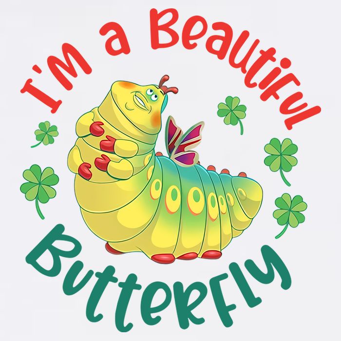A Bug Life I'm A Beautiful Butterfly Funny Cute Gift Trending Cooling Performance Crew T-Shirt