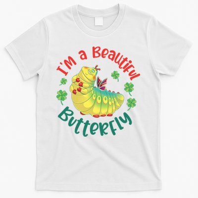 A Bug Life I'm A Beautiful Butterfly Funny Cute Gift Trending T-Shirt