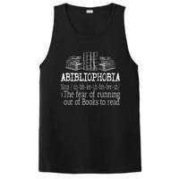 Abibliophobia Book Lover Design For Readers Cool Gift PosiCharge Competitor Tank