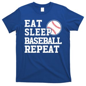 Awesome Baseball Lovers Meaningful Gift Eat Sleep Baseball Repeat Gift T-Shirt