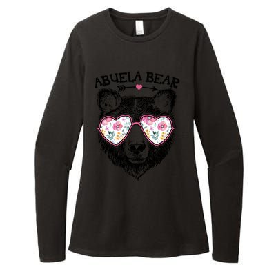 Abuela Bear Mom Grandma Cute Floral Happy MotherS Day Gift Womens CVC Long Sleeve Shirt