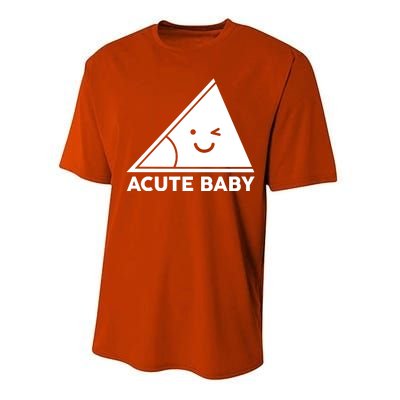 Acute Baby Matching Family Shirts Performance Sprint T-Shirt