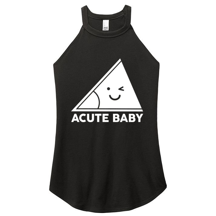 Acute Baby Matching Family Shirts Women's Perfect Tri Rocker Tank