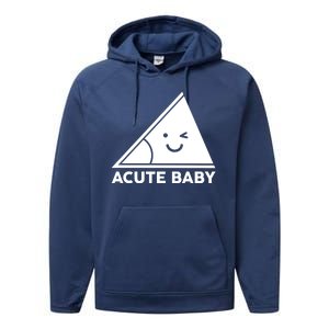 Acute Baby Matching Family Shirts Performance Fleece Hoodie