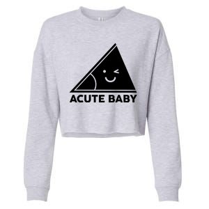 Acute Baby Matching Family Shirts Cropped Pullover Crew