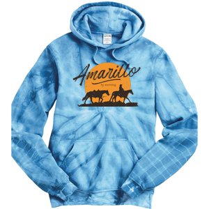 Amarillo By Morning Country Music Tie Dye Hoodie